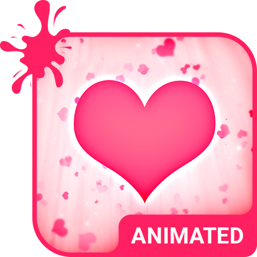 I Love You Animated Keyboard   Live Wallpaper иконка