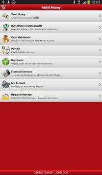 Airtel Money Uganda स्क्रीनशॉट 5
