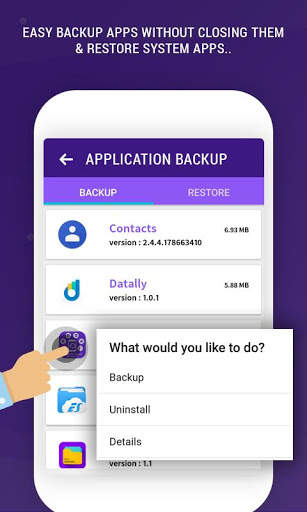 Easy Backup Manager & Restore 3 تصوير الشاشة