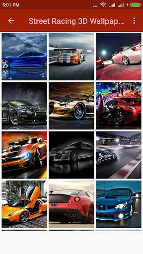 Street Racing 3D Wallpaper screenshot 2