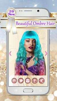 Ombre Hairstyles Photo Montage screenshot 6
