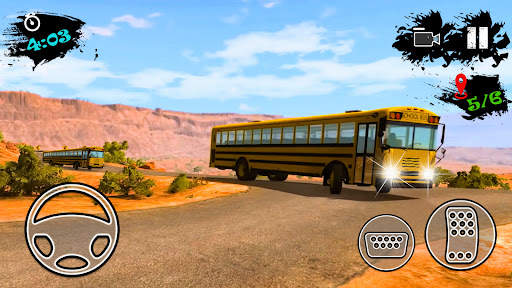 Offroad Games - School Bus screenshot 5