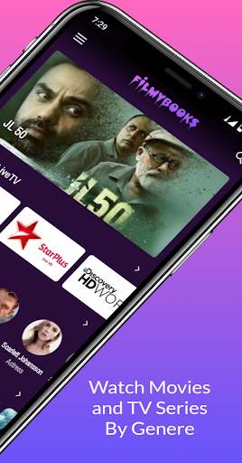 Filmybooks- Free Movies, Web Series & Live TV 3 تصوير الشاشة