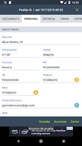 Recogida de pedidos y ventas - screenshot 5