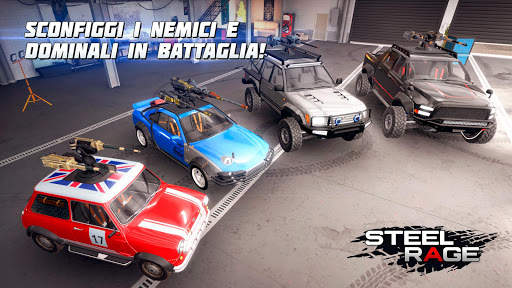 Steel Rage: Mech Cars PvP War screenshot 2