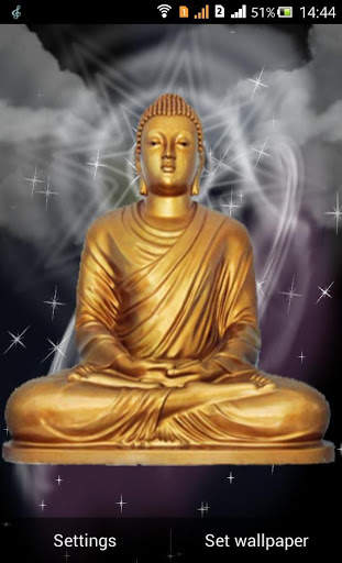 Lord Buddha Live Wallapaper screenshot 5