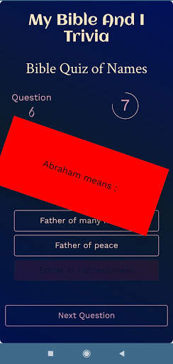 My Bible And I Trivia screenshot 4