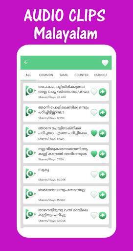 Malayalam Stickers and Voice Clips screenshot 3