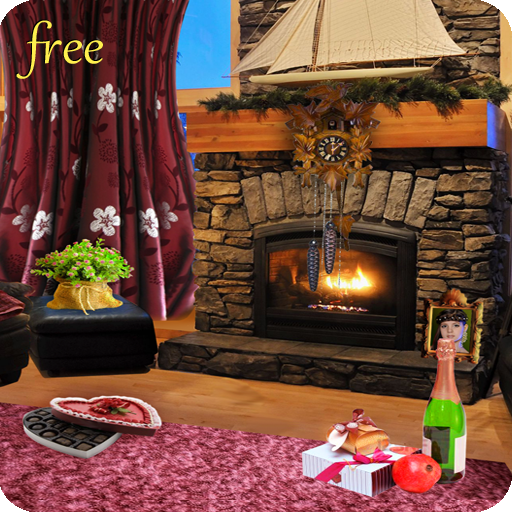 Romantic Fireplace Live Wallpaper icon