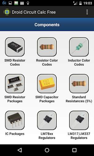 Droid Circuit Calc Pro screenshot 4