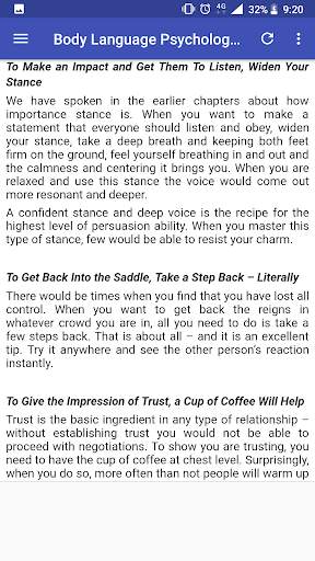 Body Language Psychology Secrets скриншот 8