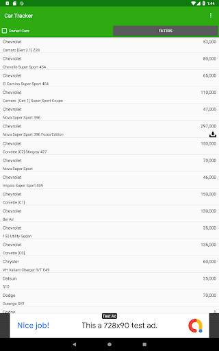 Car Tracker for Forza Horizon 4 स्क्रीनशॉट 7