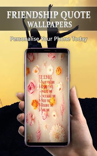Friendship Quote Wallpapers screenshot 1