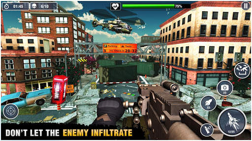 Wicked Gunner Battlefield: FPS Shooting Warfare screenshot 2