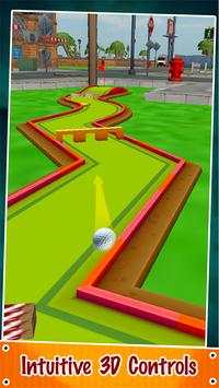 Mini Golf Games - Retro City screenshot 1