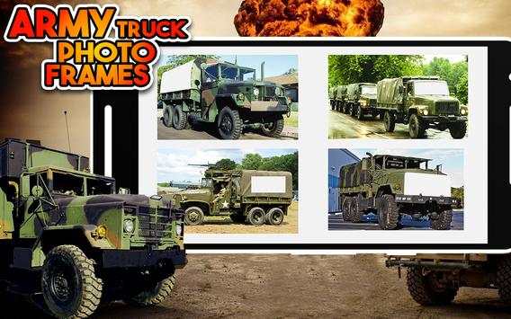 Army Truck Photo Frame - Army Vehicle Photo Frame screenshot 1