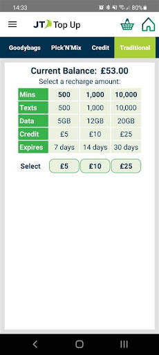 JT My Top Up screenshot 5