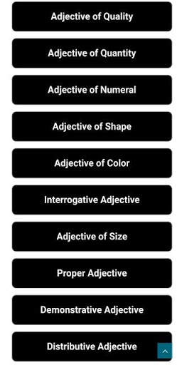 Adjective and Types скриншот 1
