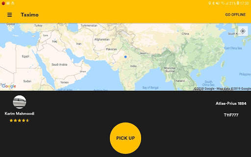 Taximo Driver 5 تصوير الشاشة