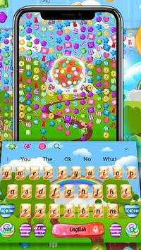 3D Sweet Candy Live Blast Keyboard Theme🍬🍭 screenshot 2
