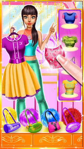 Cheerleader Magazine Dress Up screenshot 3