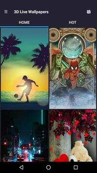 3D Live Wallpapers screenshot 1