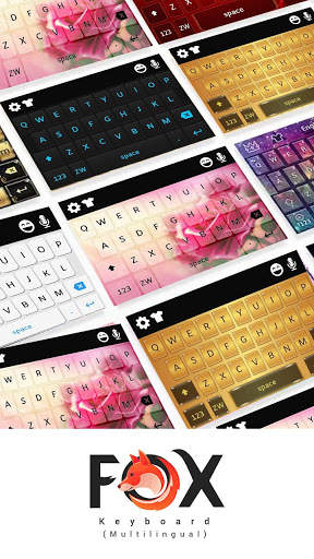 Fox Keyboard – Fast & Secure screenshot 1