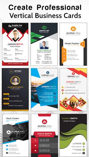 Business, Visiting Card Maker & Designer screenshot 3