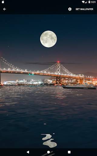 Moon Over Water Live Wallpaper screenshot 13
