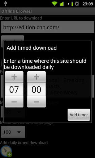 Offline Browser screenshot 6