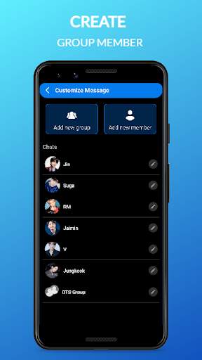 BTS Prank Chat Messenger!!! (Simulator) screenshot 3