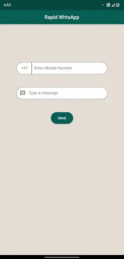Rapid WhtsApp -Send Messages w/o Saving Contacts screenshot 1