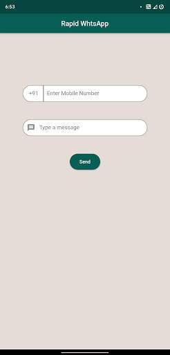 Rapid WhtsApp -Send Messages w/o Saving Contacts screenshot 1