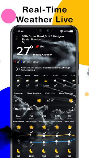 Weather Forecast - Accurate Weather & Radar maps screenshot 2
