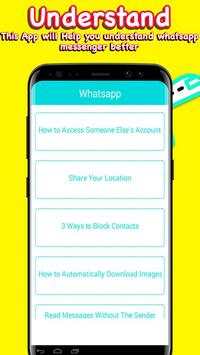 Free whatsapp Messenger Update Tips screenshot 1