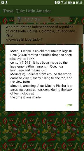 Travel Quiz - Latin America screenshot 5