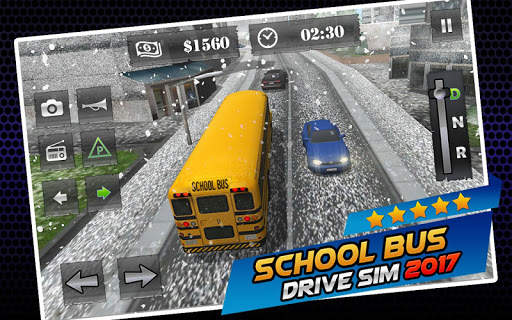 School Bus Drive Sim 2017 screenshot 13