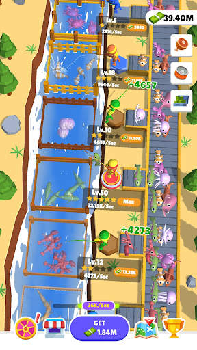 Funny Fish Idle screenshot 2