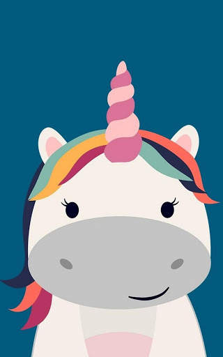 Kawai Unicorn Wallpaper screenshot 3