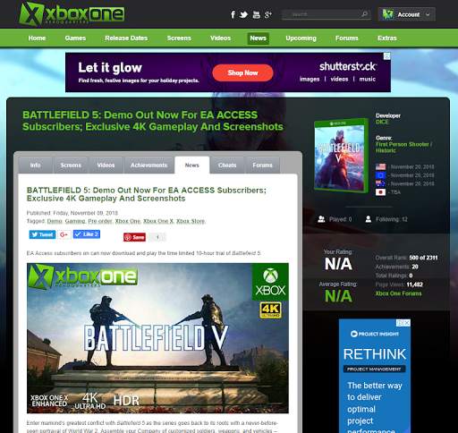 Xbox News & Info | XBOXONE-HQ. screenshot 1