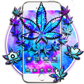 Colorful Weed Themes HD Wallpapers Launcher 3D icon