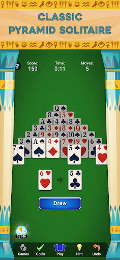 Pyramid Solitaire - Card Games screenshot 9