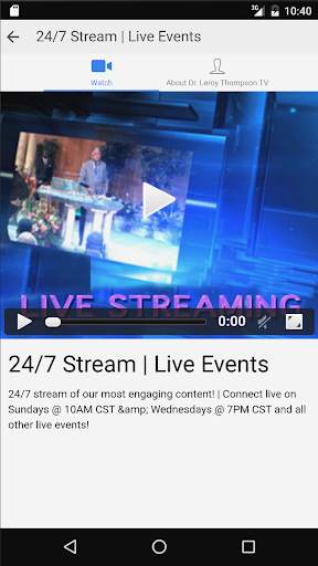 Dr. Leroy Thompson TV screenshot 2