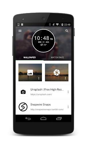 Universal Wallpaper Watch Face screenshot 3