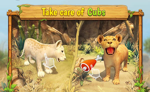 Lion Family Sim Online - Animal Simulator screenshot 4