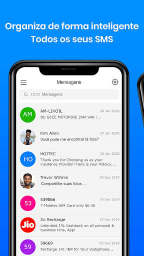 Mensagens - SMS Mensagem screenshot 1