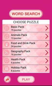 Word Search Pro - Brain Game screenshot 1