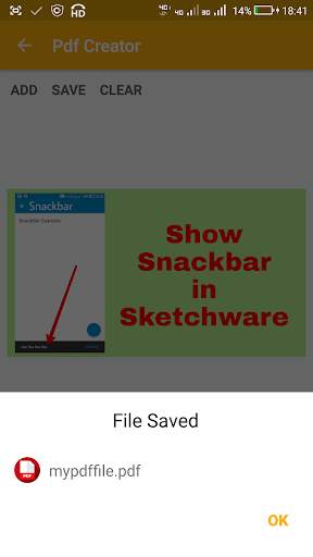 Image to Pdf Converter screenshot 4