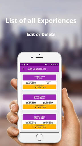 Total Work Experience Calculator screenshot 3