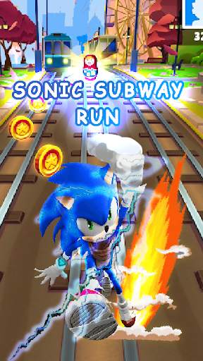 Blue Hedgehog Runner - Dash Hero скриншот 1